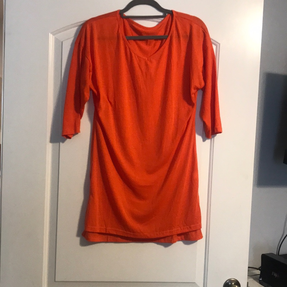 Orange Blouse